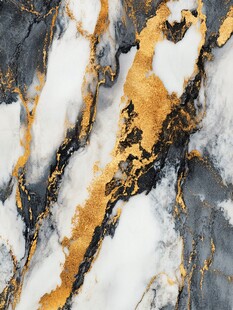 黄蓝相间大理石纹理