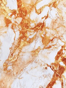 ins橘红色大理石