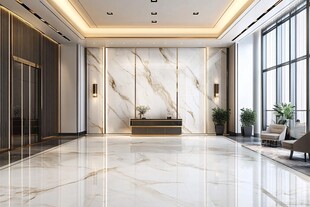 高端写字楼电梯厅