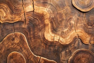 木纹木板木材年轮