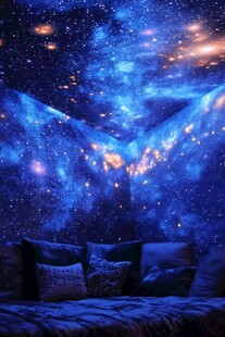 宇宙银河系背景墙