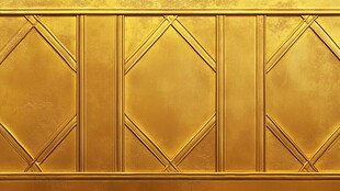 金色立体纹理背景墙