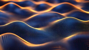 3d立体起伏波浪