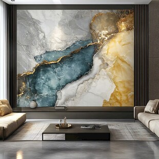 轻奢大理石背景墙