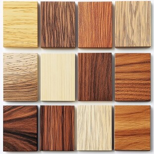 多种颜色木板木材