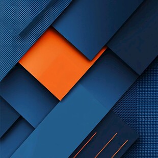 炫彩撞色立体质感背景