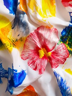 印花服装印花丝巾