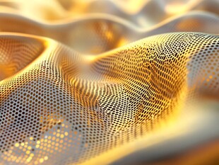 4d金色线条艺术