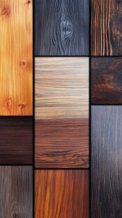 多种颜色木板木材