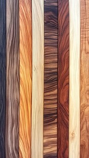 多种颜色木板木材