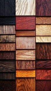 多种颜色木板木材