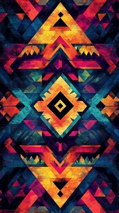 几何图形抽象表现主义