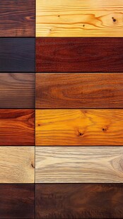 多种颜色木板木材