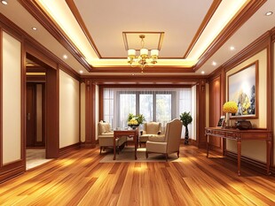 整木家装会客厅