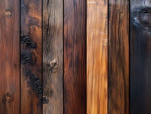 多种颜色木板木材