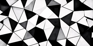 几何图形黑白壁纸