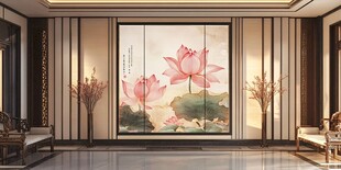 荷花大厅壁画