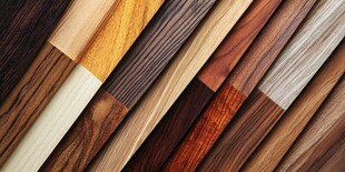 多种颜色木板木材