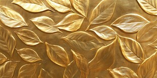 镀金树叶