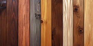 多种颜色木板木材