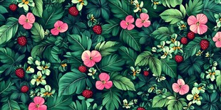 热带植物花卉水果