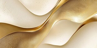 金色线条浮雕背景