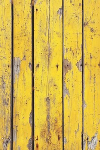 黄色木板