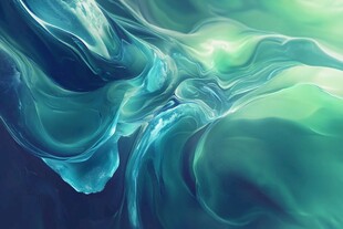 炫丽的梦幻流体画