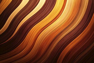 绚丽暖色调条纹图形