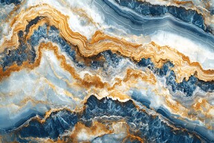 黄蓝相间大理石纹理