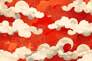 云纹插画