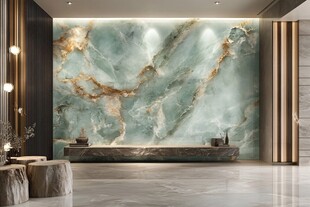 轻奢大理石背景墙