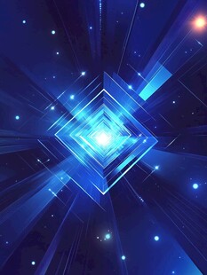 蓝色视觉冲击力背景