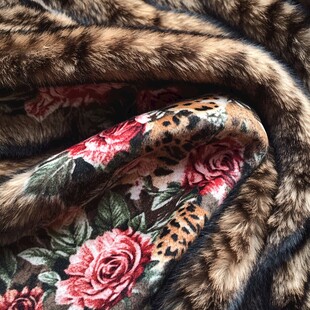 质感布料动物皮毛