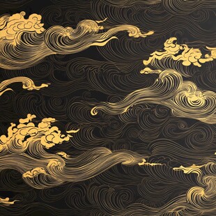 金银云纹