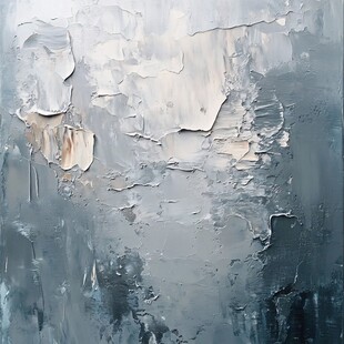 玻璃质感抽象画