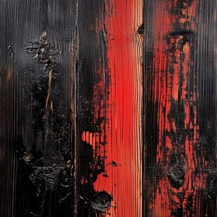 脱落彩色油漆木板