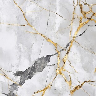 金色水墨大理石