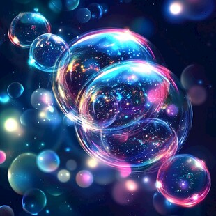 七彩梦幻气泡