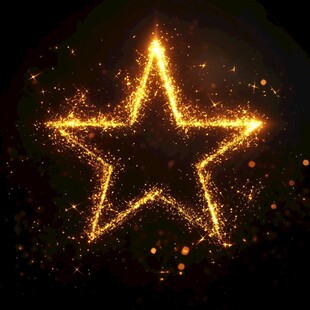 光效五角星