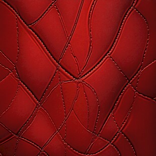 红色皮革素材
