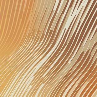 橙色背景条纹流动线条