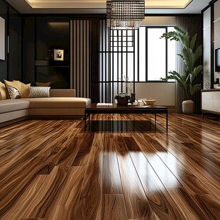 现代简约木地板贴