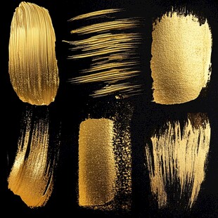 金色笔刷