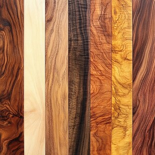 多种颜色木板木材