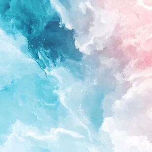 幻彩水粉广告背景底纹