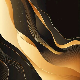 黑金动感线条