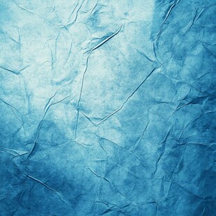 蓝色皱纹纸