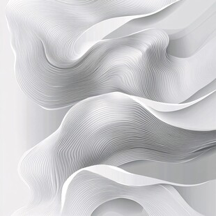 高级灰线条波浪纹理