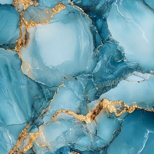 蓝色玛瑙石艺术背景